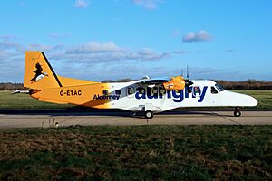 Archivo:G-ETAC Dornier Do-228-200 Aurigny Air Services Southampton 5.1.22