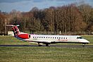 G-SAJK Embraer ERJ-145 Loganair Southampton 5.1.22.jpg