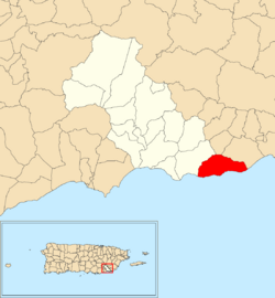 Guardarraya, Patillas, Puerto Rico locator map.png