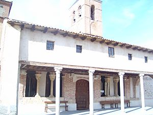 Archivo:Iglesia de San Esteban, Nieva (Segovia)