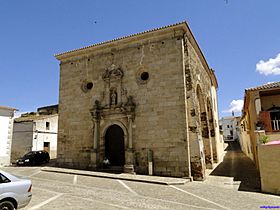 Iglesia de San Pedro de Alcántara (Alcántara) para Niños