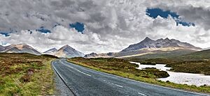 Archivo:Isle Of Skye A863 The Cuillins