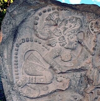 Jaguar paddler god, Ixlu Stela 2.jpg
