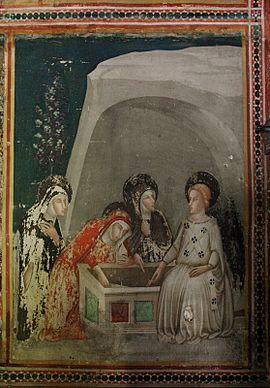 Archivo:Jaume Ferrer Bassa - Three Women at the Tomb - WGA01412