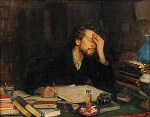 Archivo:Leonid Pasternak - The Passion of creation (1)