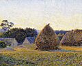 Lilla Cabot Perry, 1896 - Haystacks, Giverny