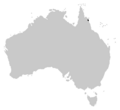 Litoria Lorica range