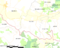 Map commune FR insee code 11290