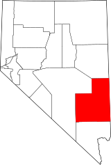 Map of Nevada highlighting Lincoln County.svg