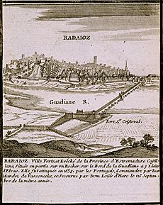 Archivo:Mapa de Badajoz por G. Baillieu