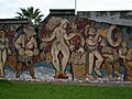 Mural alusivo a los Carnavales de Monte Caseros