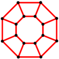 Octagonal prismatic graph
