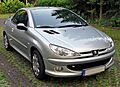 Peugeot 206 CC 20090612 front