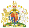 Royal coat of arms of the United Kingdom (St. Edward's Crown).svg
