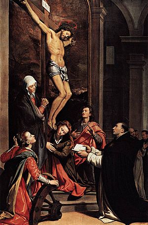 Archivo:Santi di Tito - Vision of St Thomas Aquinas - WGA22722