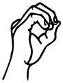 Sign language O