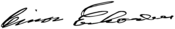 Signature of Einar Gerhardsen.svg