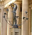 Statue outside Union Station