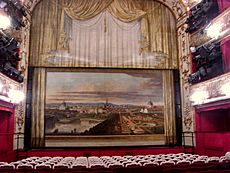 Archivo:Theater in der Josefstadt Eiserner Vorhang