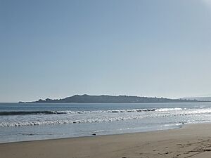 Archivo:Tongoy visto hacia hacia el Norte desde Playa Grande