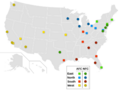 US National Football League Teams Location-en