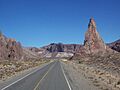 Valle de los Altares, desde la Ruta Nacional 25