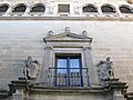 152 Palacio Vela de los Cobos, balcó amb escuts nobiliaris