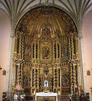 Archivo:ANGUIANO-03-(2005)-Retablo de la iglesia de San Andres