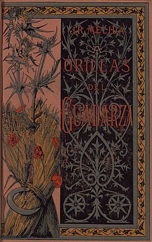 Archivo:A orillas del Guadarza (1887), de José Ramón Mélida, ilustraciones de Arturo Mélida
