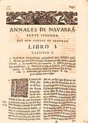 Anales de Navarra. IV (1709)-Cap. I