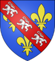 Blason fr Bourbon-Vendome moderne