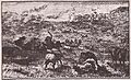 Caza de guanacos, valle del río Chico (1873)