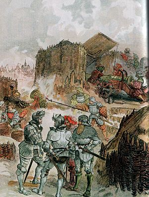 Charleville-Mezieres Siege de 1521 Gustave Toudouz 1909.jpg