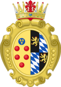 Coat of arms of Violante Beatrice of Bavaria.png