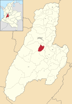 Valle de San Juan ubicada en Tolima