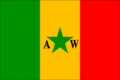 Drapeau du président de la République Sénégal (2000-2012)