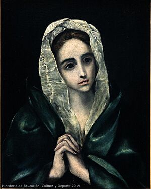 Archivo:El Greco Copia de - Virgen Dolorosa, 01534
