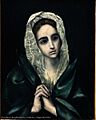El Greco Copia de - Virgen Dolorosa, 01534