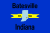 Flag of Batesville, Indiana.svg