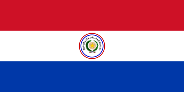 Flag of Paraguay (1954-1988)