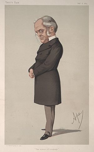 Archivo:Friedrich Max Müller, Vanity Fair, 1875-02-06