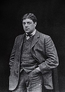 Archivo:Georges Braque, 1908, photograph published in Gelett Burgess, The Wild Men of Paris, Architectural Record, May 1910