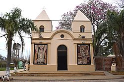 Iglesia San Antonio de Padua, en la ciudad de San Antonio de Itatí, cabecera del departamento Berón de Astrada.jpg