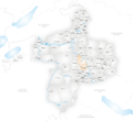 Karte Gemeinden des Verwaltungskreises Bern-Mittelland 2011