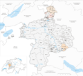 Karte Verwaltungskreis Bern-Mittelland Gemeindeveraenderungen 2014
