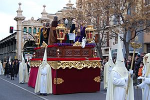 Archivo:La Santa Cena (Semana Santa de Zaragoza, Aragón)
