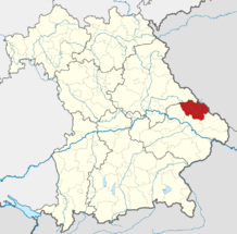 Locator map REG in Bavaria.svg