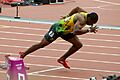 London 2012 Yohan Blake 200m Q