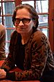 Lydia Davis at Kelly Writers House (cropped)