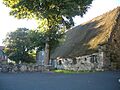 Maison a toit de chaume en Ardeche